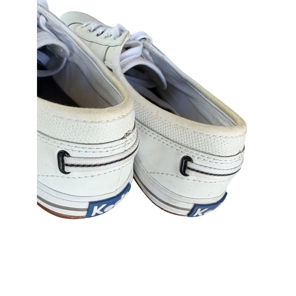 Keds Craze II White Low Top Ortholite Sneakers Size 8 Nautical‎ Preppy